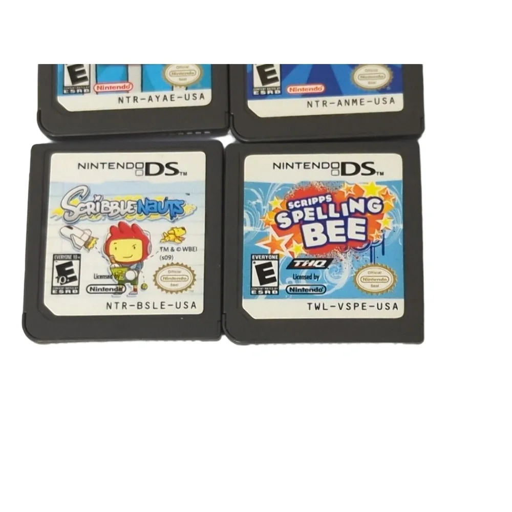 Nintendo DS Games‎ Scribblenauts Brain Age 2 Big Brain Academy Scripps Spelling